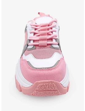 Damian Chunky Bottom Sneaker Pink, , hi-res
