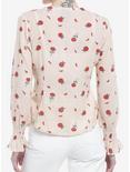 Her Universe Disney Beauty And The Beast Rose Woven Long-Sleeve Blouse, MULTI, alternate