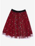 Her Universe Disney Mickey Mouse & Minnie Mouse Tulle Skirt, RED  BLACK, alternate