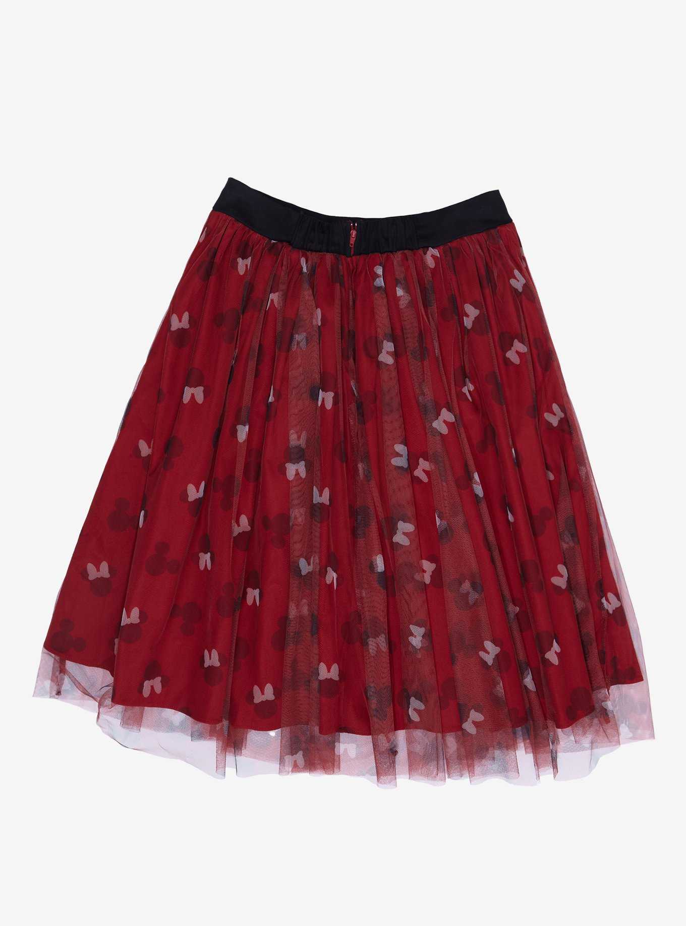 Her Universe Disney Mickey Mouse & Minnie Mouse Tulle Skirt, , hi-res