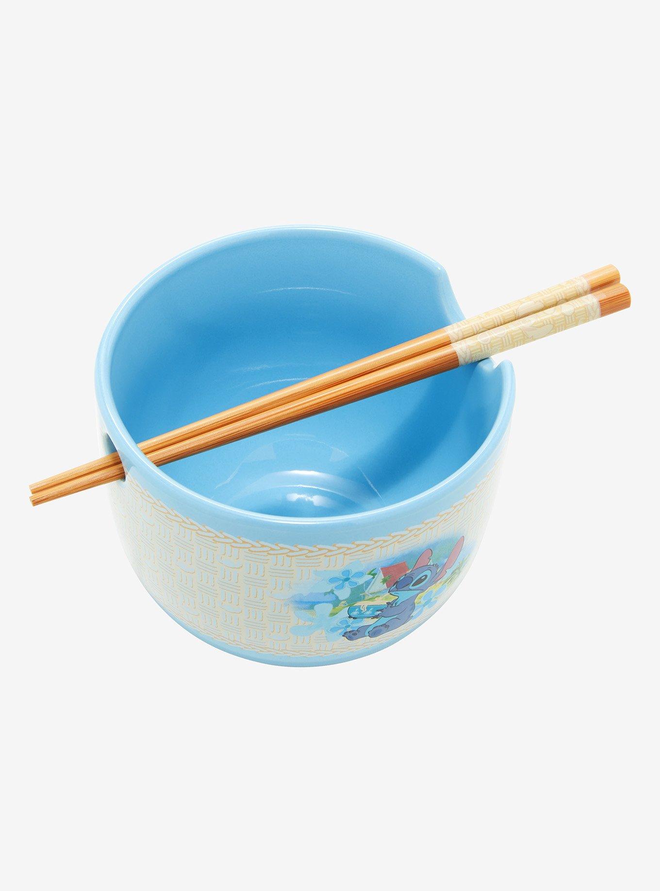 Disney Lilo & Stitch Beach Noodles Ramen Bowl with Chopsticks , , alternate