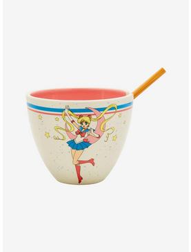 Sailor Moon Pastel Portrait Ramen Bowl with Chopsticks, , hi-res
