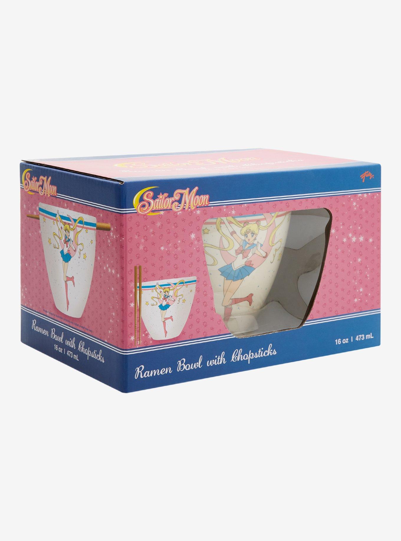 Sailor Moon Pastel Portrait Ramen Bowl with Chopsticks, , alternate