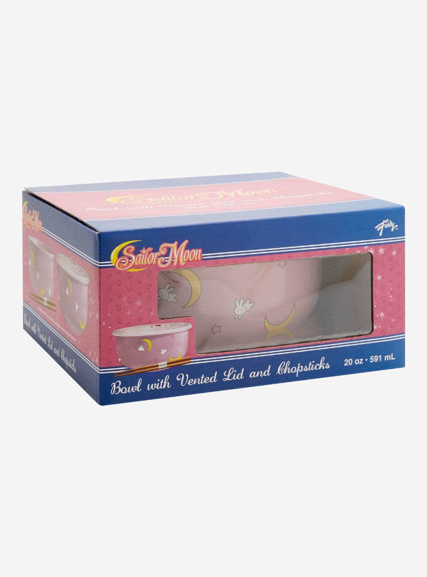 Sailor Moon Icons Allover Print Ramen Bowl with Lid, , alternate