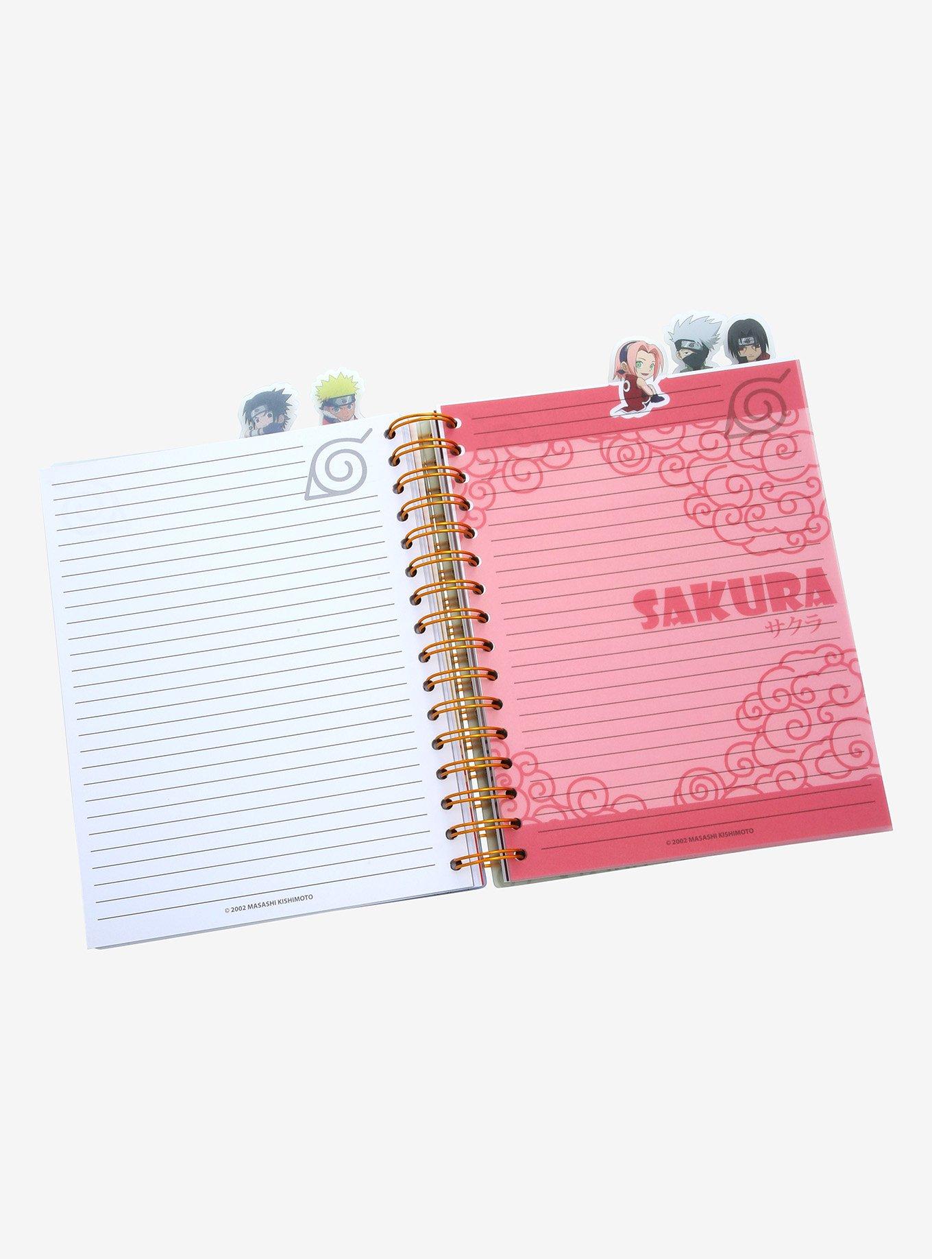 Naruto Character Poster Group Tab Journal , , alternate