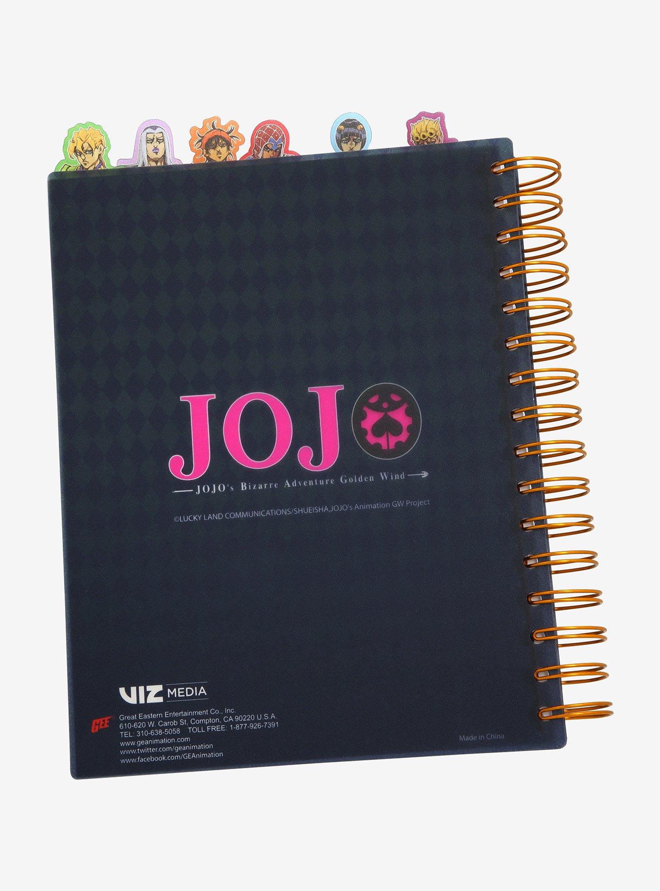 Jojo's Bizarre Aventure Team Bucciarati Tab Journal, , alternate