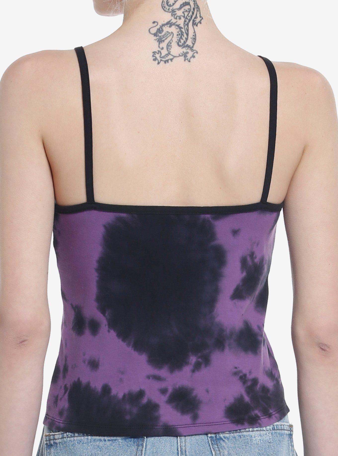 Invader Zim GIR Grid Tie-Dye Girls Cami, MULTI, alternate