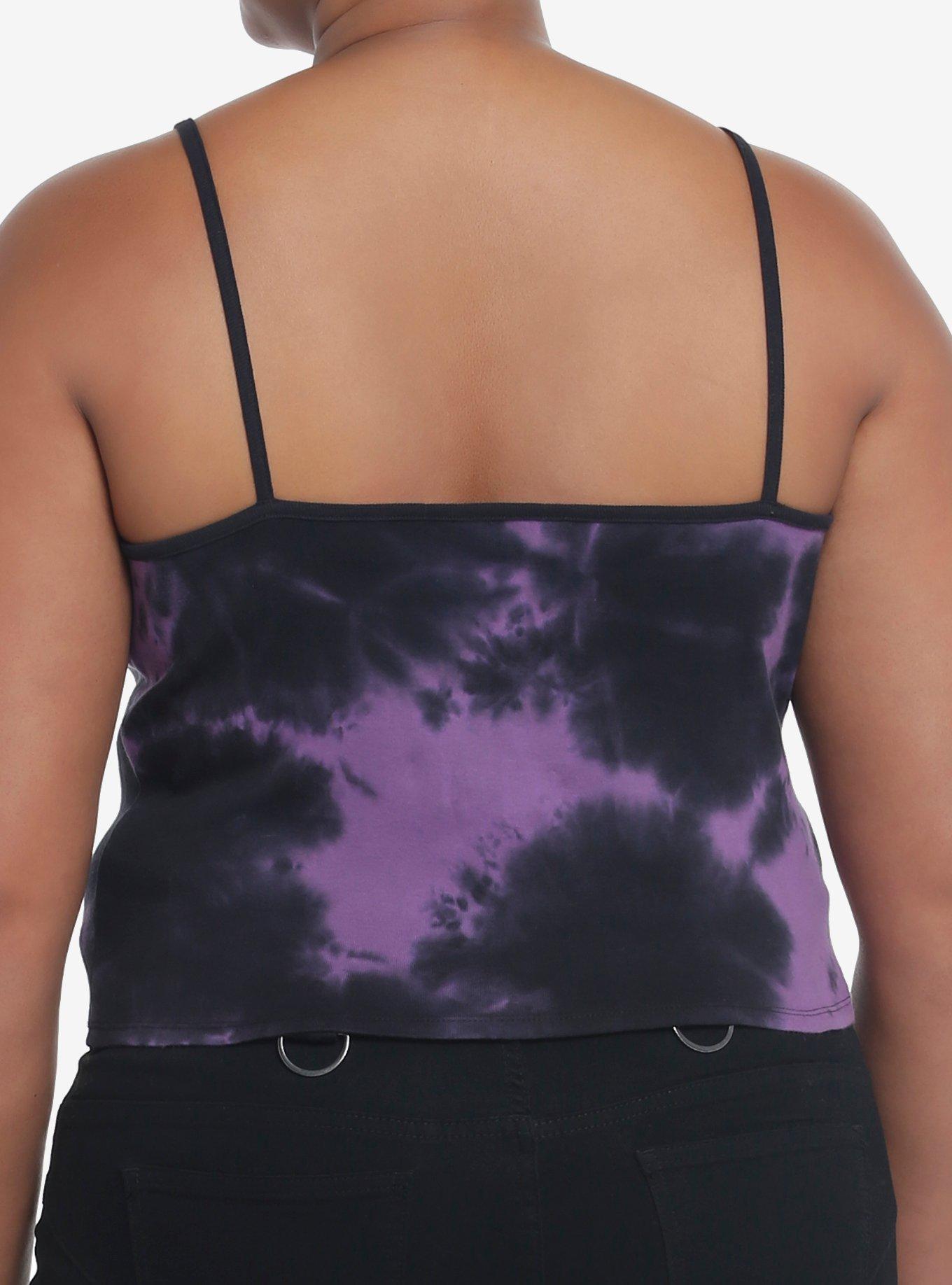 Invader Zim GIR Grid Tie-Dye Girls Cami Plus Size, MULTI, alternate