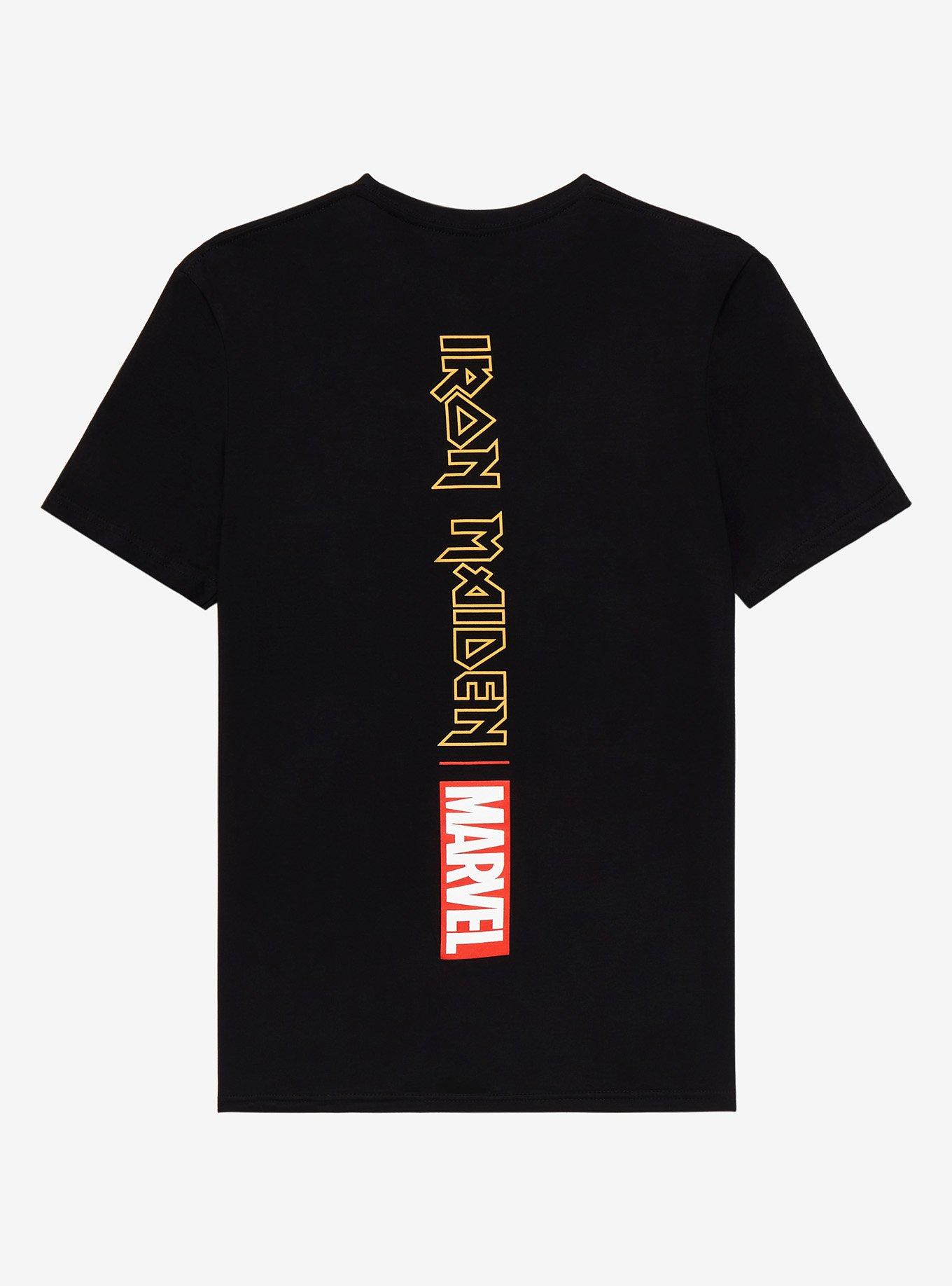 Marvel Iron Maiden Moon Knight Powerslave T-Shirt, BLACK, alternate