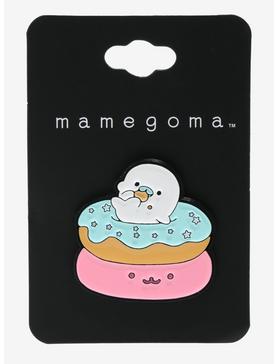 Mamegoma Donut Enamel Pin, , hi-res