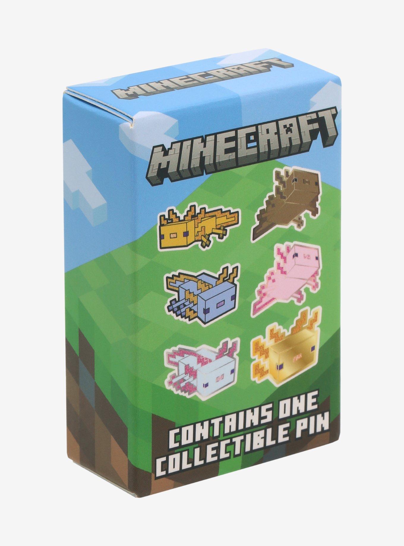 Minecraft Axolotl Blind Box Enamel Pin, , alternate