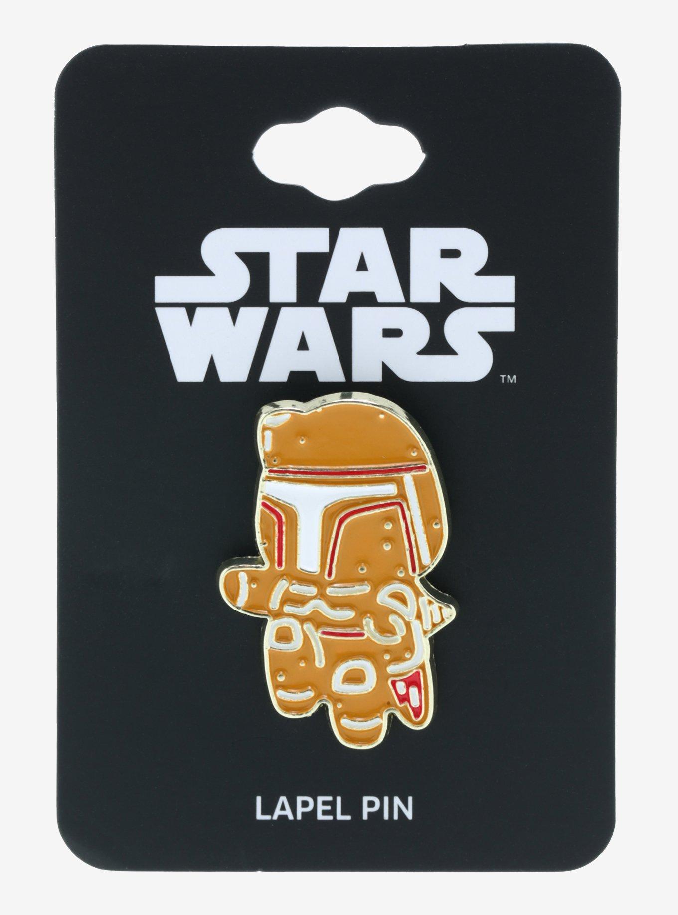 Star Wars Boba Fett Gingerbread Enamel Pin, , alternate