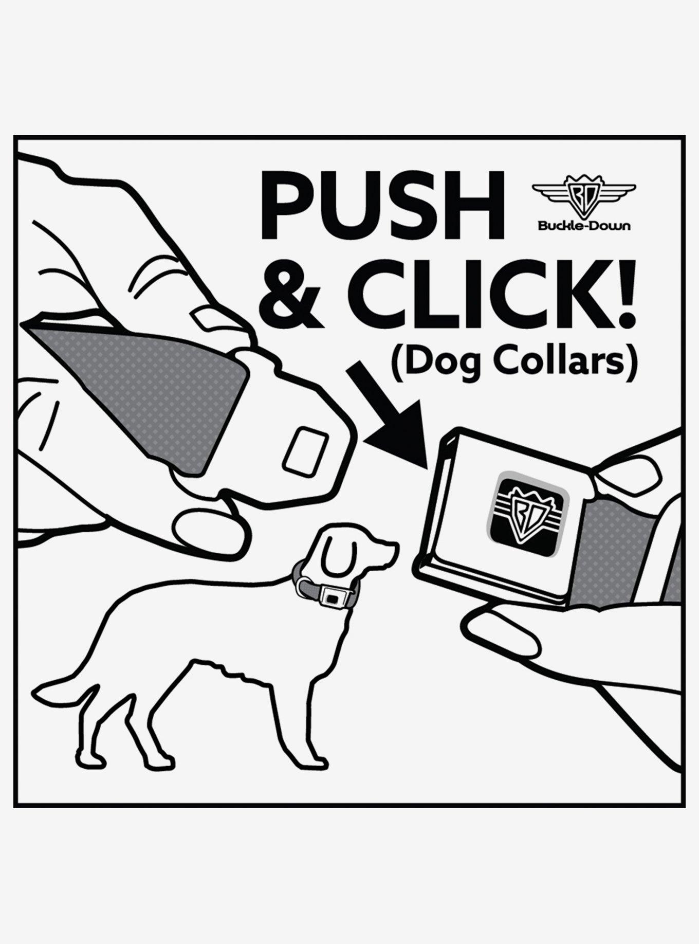 Marvel The Mighty Thor Action Poses Seatbelt Buckle Dog Collar, MULTI, alternate