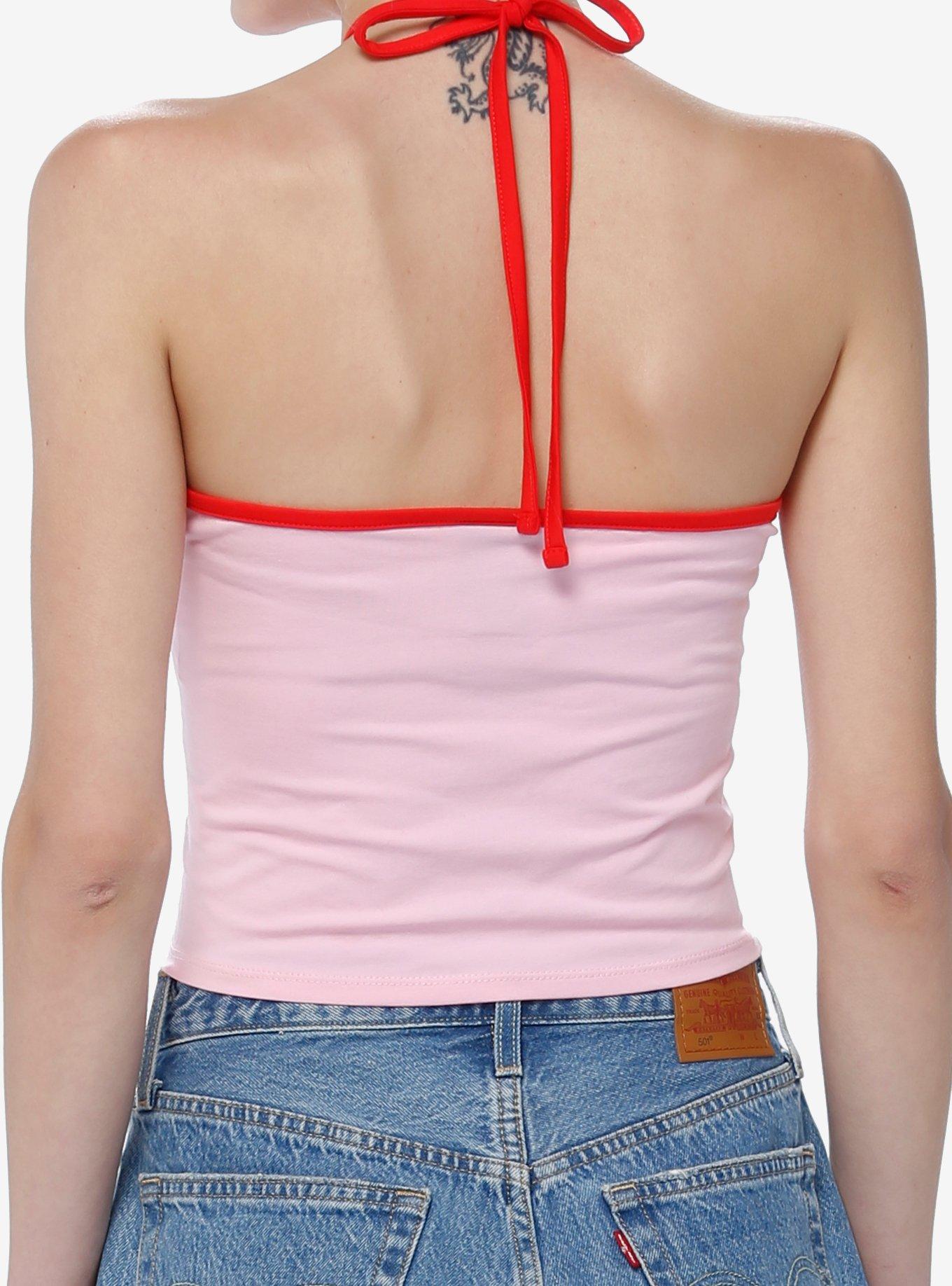 Hello Kitty Lollipop Girls Halter Tank Top, MULTI, alternate