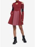 Her Universe Star Wars Ahsoka Tano Dress, BURGUNDY, alternate
