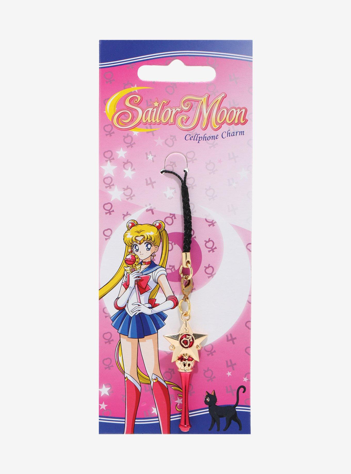 Sailor Moon Sailor Mars Star Wand Phone Charm, , alternate