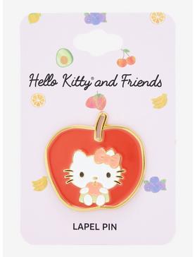 Sanrio Fruit Hello Kitty and Friends Apple Enamel Pin - BoxLunch Exclusive , , hi-res