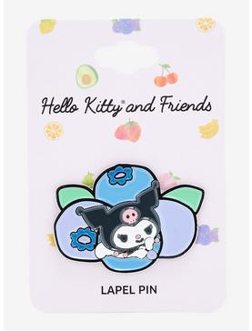 Sanrio Fruit Hello Kitty and Friends Kuromi & Blueberry Enamel Pin - BoxLunch Exclusive , , hi-res