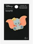 Loungefly Disney Dumbo Baby Dumbo Sitting Enamel Pin - BoxLunch Exclusive , , alternate
