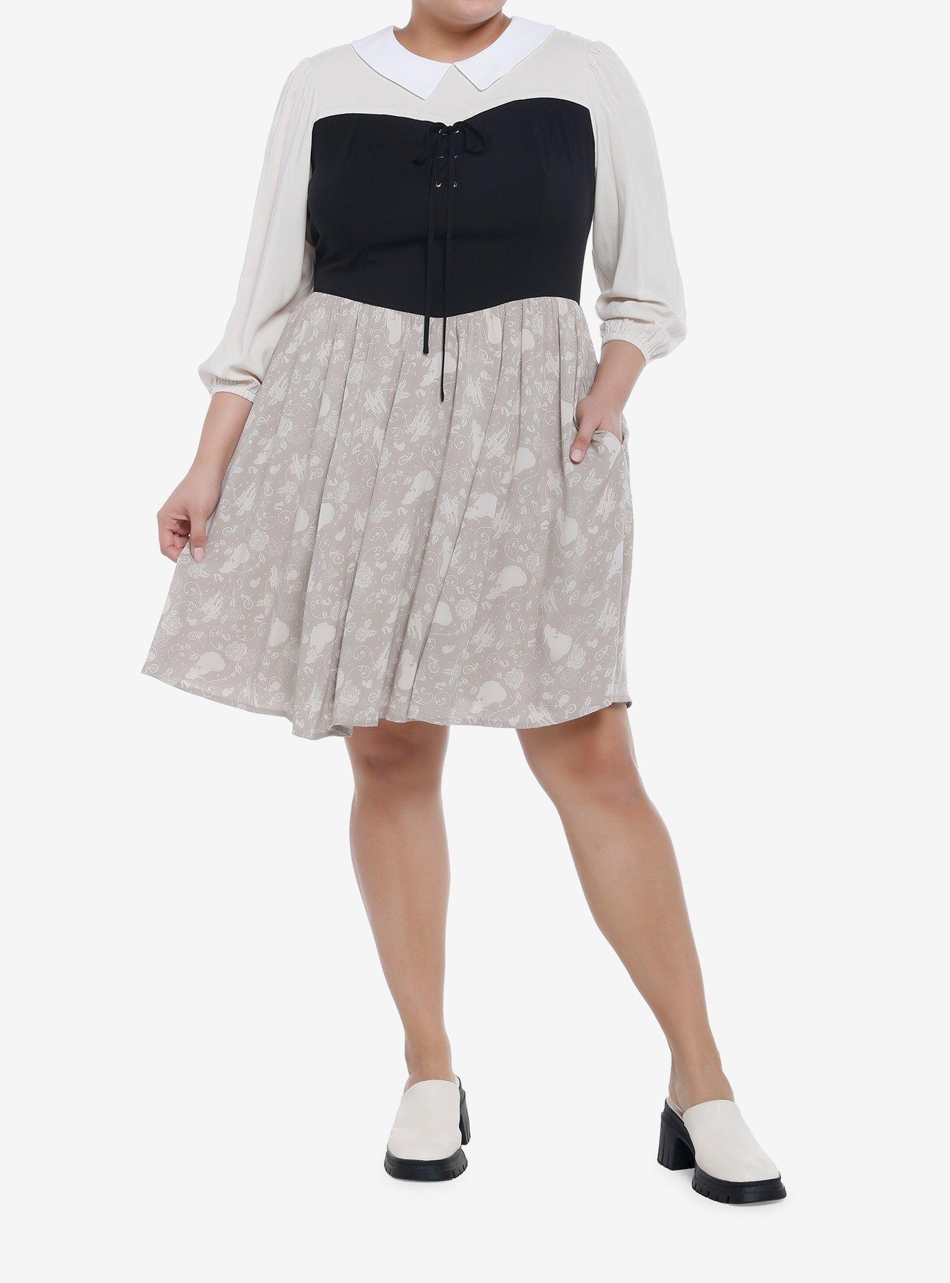 Disney Sleeping Beauty Briar Rose Peasant Dress Plus Size, MULTI, alternate