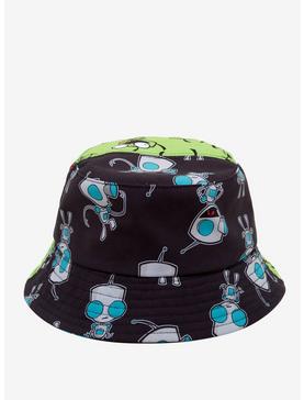 Plus Size Invader Zim GIR Split Bucket Hat, , hi-res