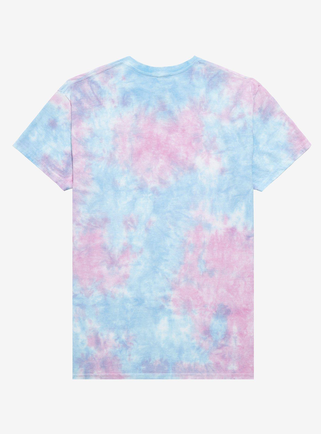 Sprout The Frog Knife Tie-Dye Boyfriend Fit Girls T-Shirt By Rainylune, MULTI, alternate