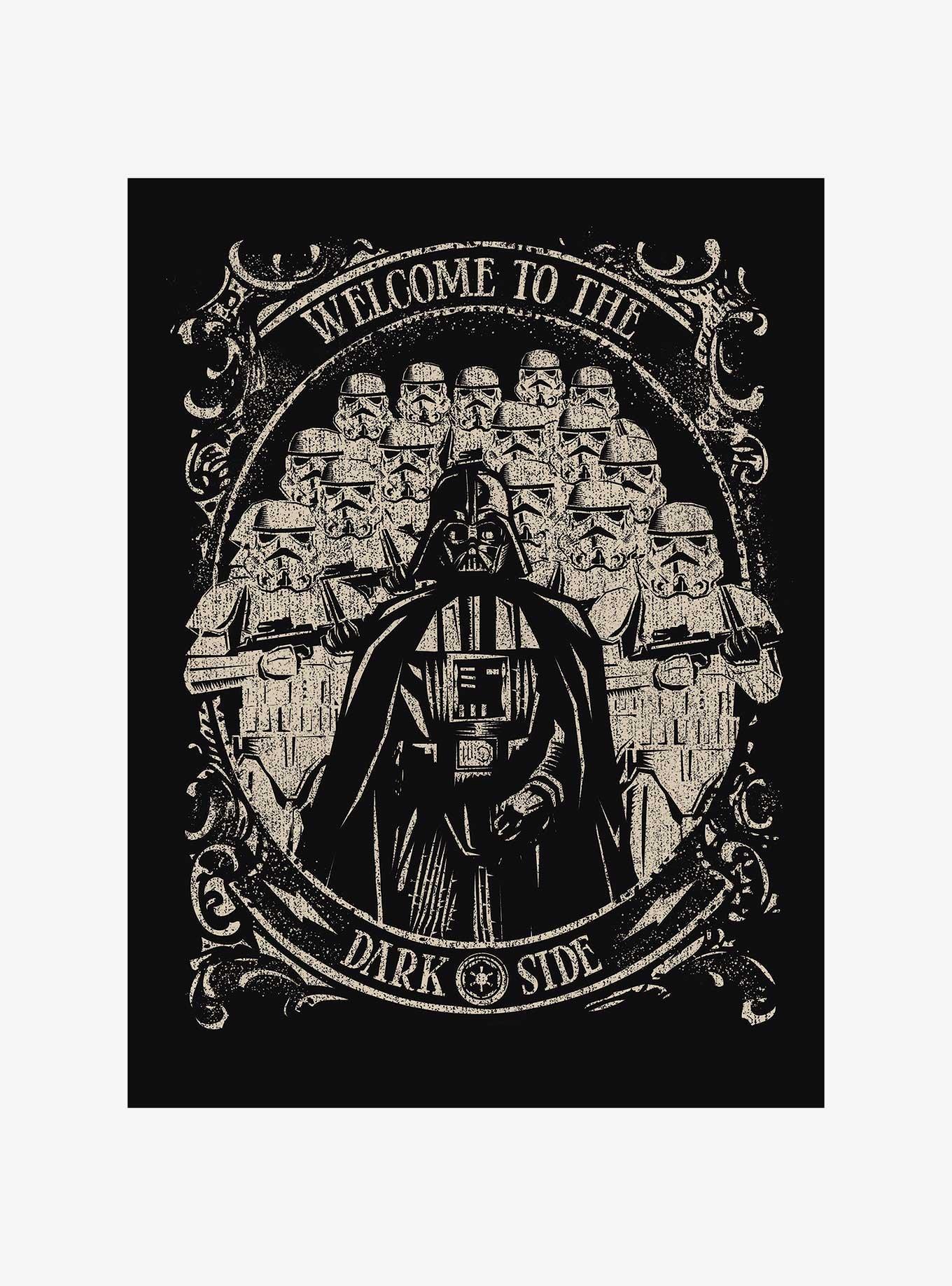 Star Wars Welcome To The Dark Side Girls Tank, BLACK, alternate