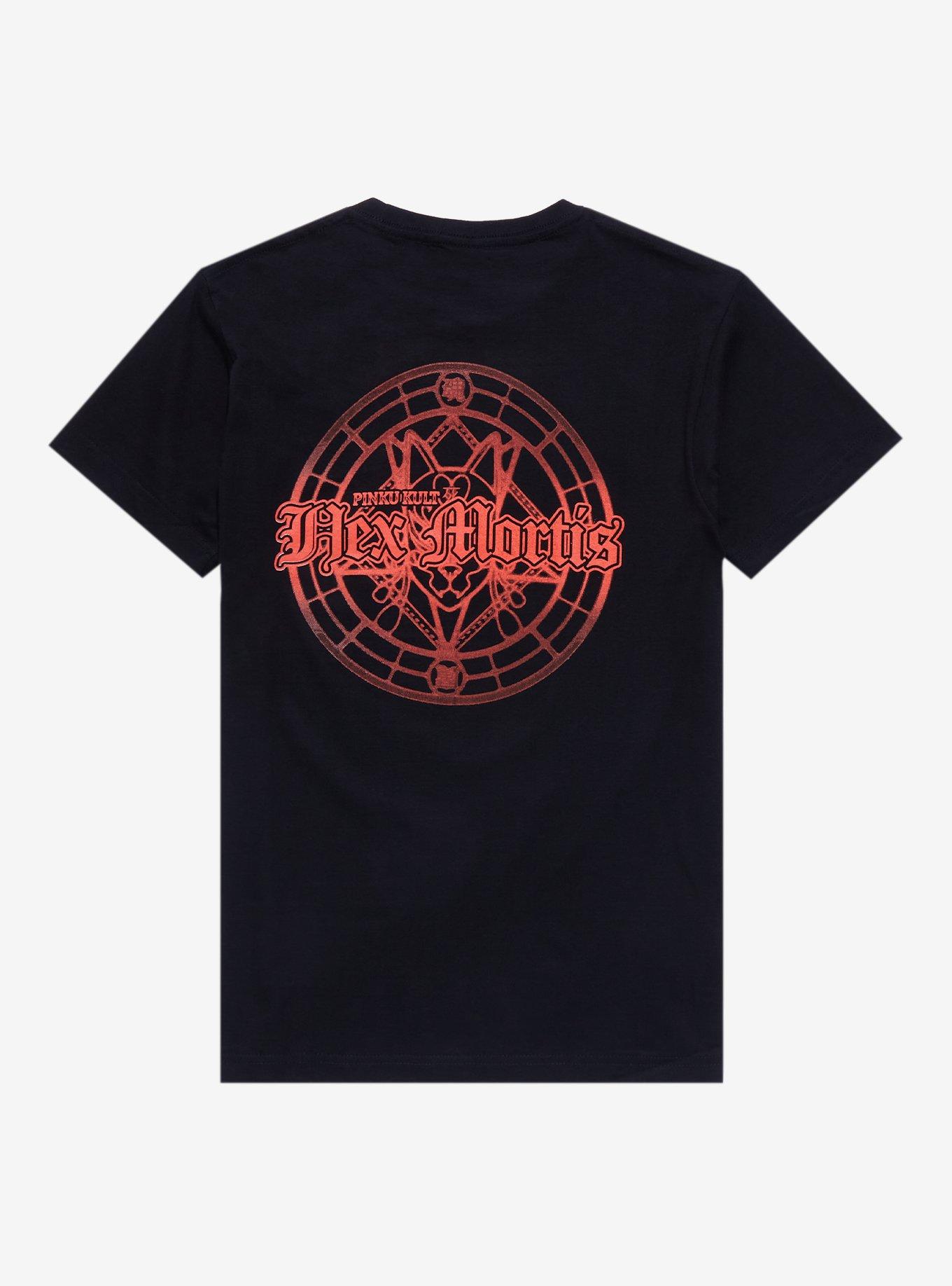 Spider Girl Die For Love T-Shirt By Pinku Kult, RED, alternate