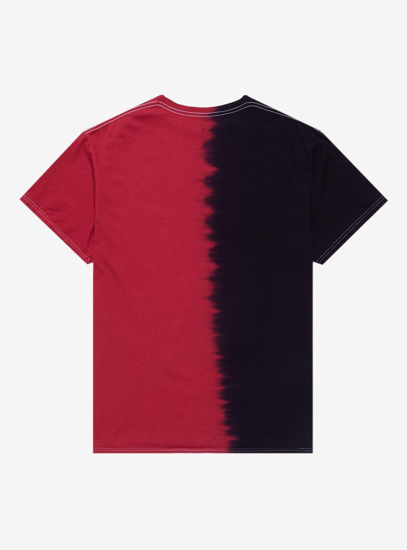World Industries Flame Boy Vs. Wet Willy Split Dye T-Shirt, RED, alternate