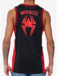Marvel Spider-Man: Across The Spider-Verse Miles Basketball Jersey, BLACK, alternate