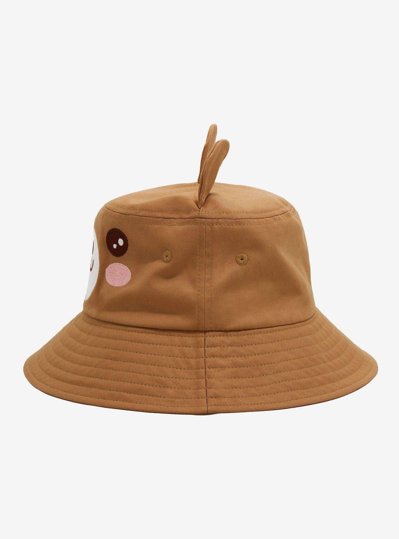 Teddy Bear 3D Ears Bucket Hat, , alternate