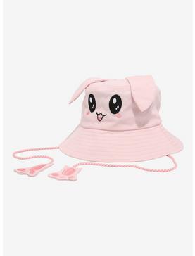 Pink Bunny Paws Bucket Hat, , hi-res