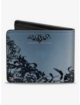 DC Comics Batman Joker Face Bats Bifold Wallet, , hi-res