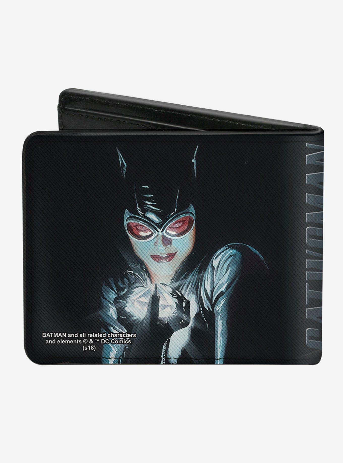 DC Comics Catwoman Holding Diamond Bifold Wallet, , alternate