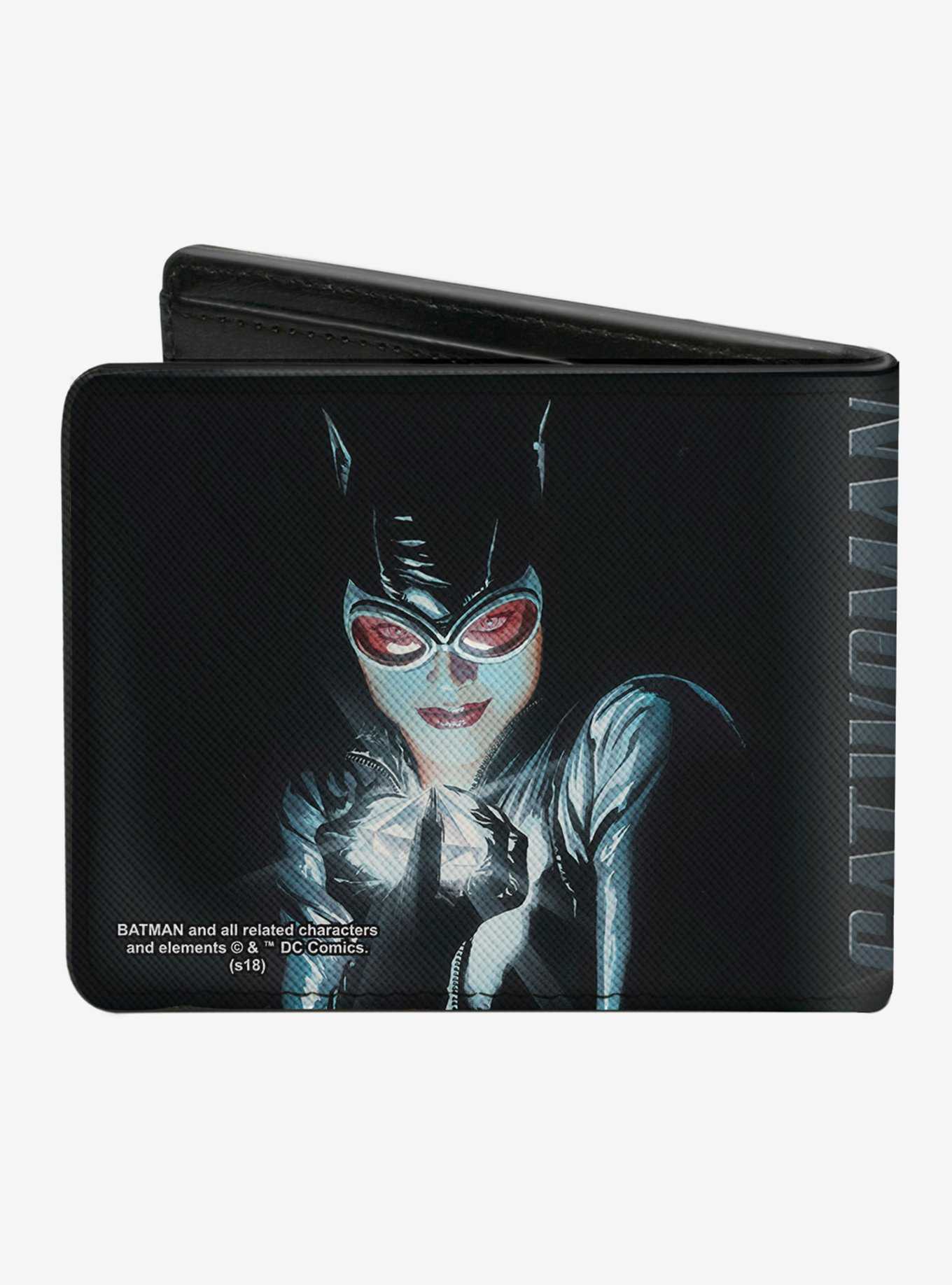 DC Comics Catwoman Holding Diamond Bifold Wallet, , hi-res