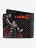Marvel Avengers Thor Action Poses Bifold Wallet, , alternate