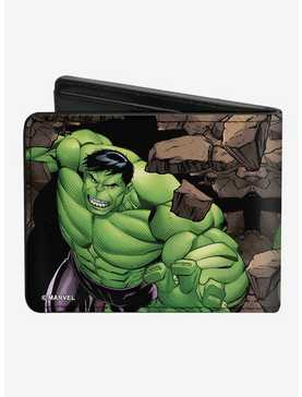 Marvel Hulk Breaking Rocks Bifold Wallet, , hi-res
