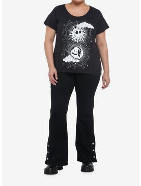 The Nightmare Before Christmas Jack & Oogie Boogie Celestial Girls T-Shirt Plus Size, , hi-res