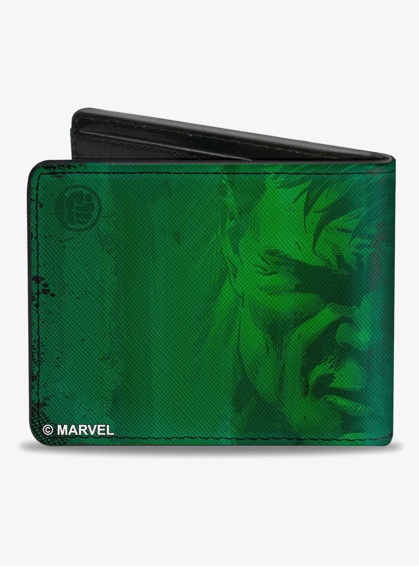 Marvel Hulk Stay Angry And Hulk Out Bifold Wallet, , hi-res