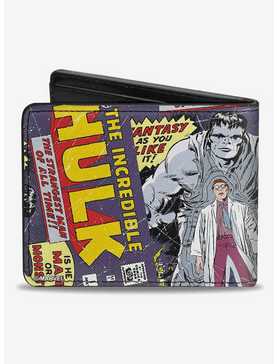 Marvel Hulk The Strangest Man Bifold Wallet, , hi-res