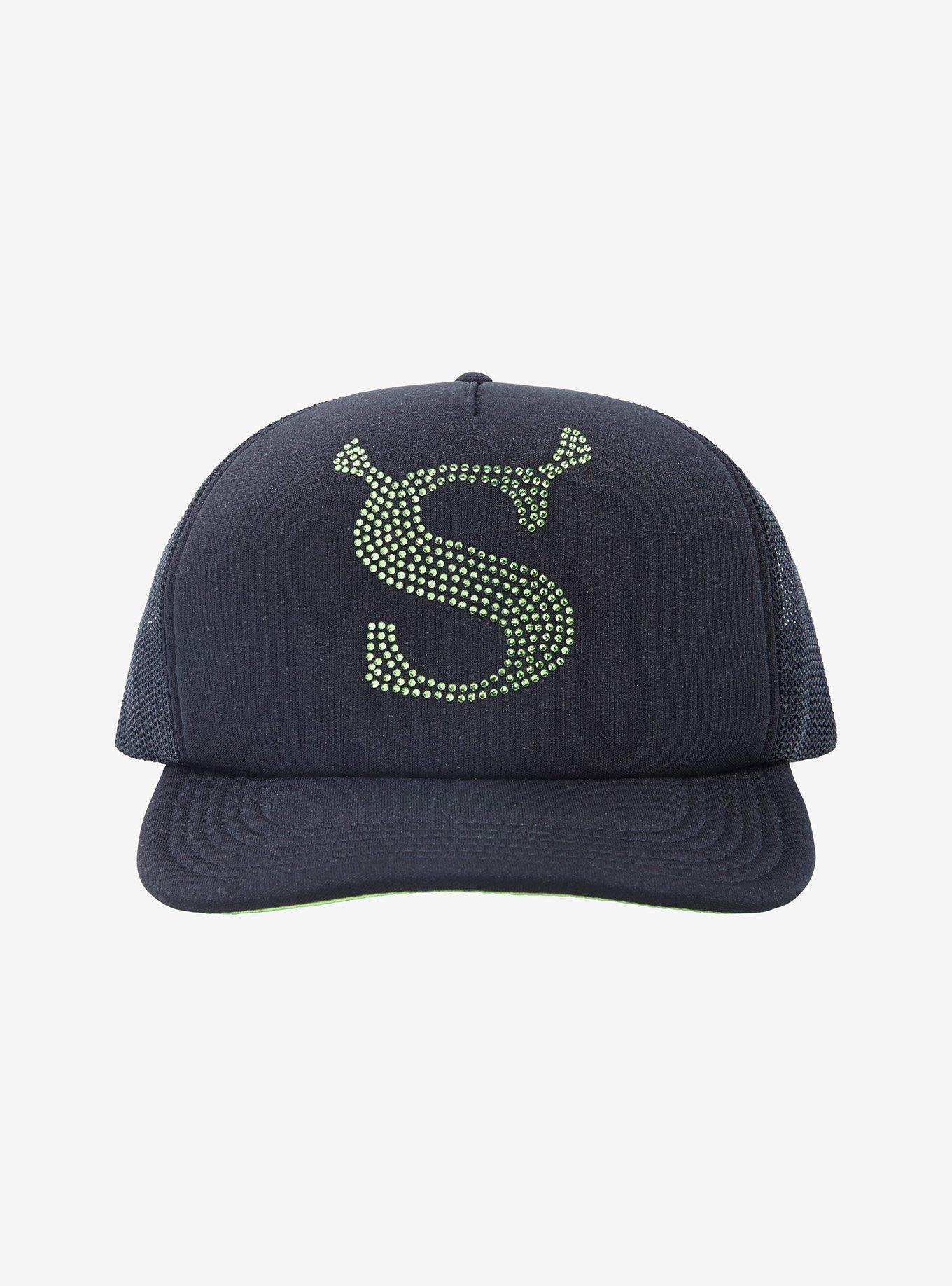 Shrek Rhinestone Trucker Hat, , alternate