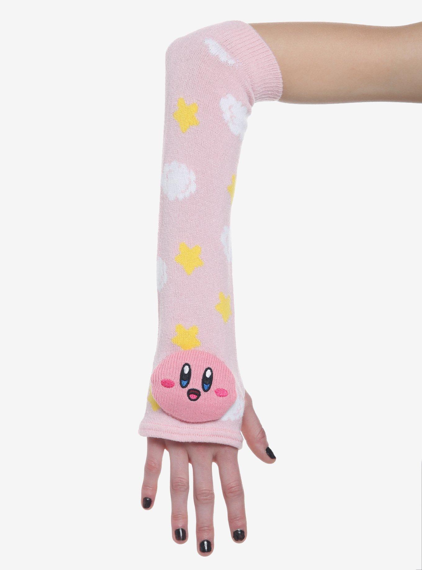 Kirby Star Cloud Plush Arm Warmers, , alternate