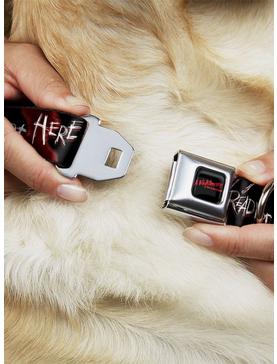 A Nightmare on Elm Street "Ready or Not... Here I Come" Seatbelt Buckle Dog Collar, , hi-res