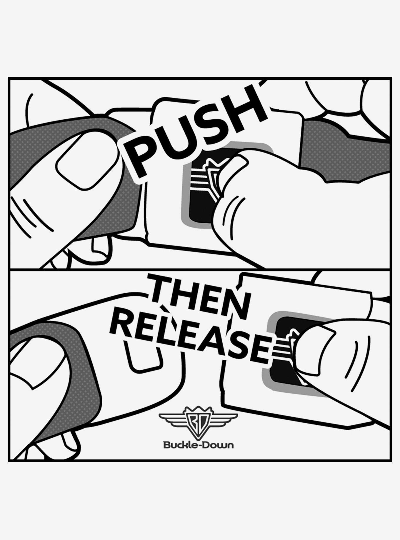 Star Wars Rebel Pilot Rebel Alliance Insignia X Wing Fighter Seatbelt Buckle Dog Collar, BRIGHT WHITE, alternate