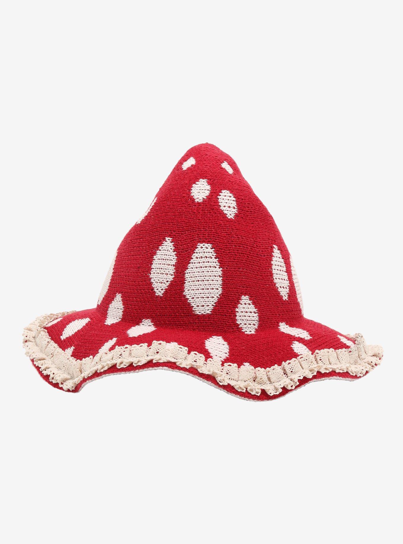 Mushroom Cottage Witch Hat, , alternate