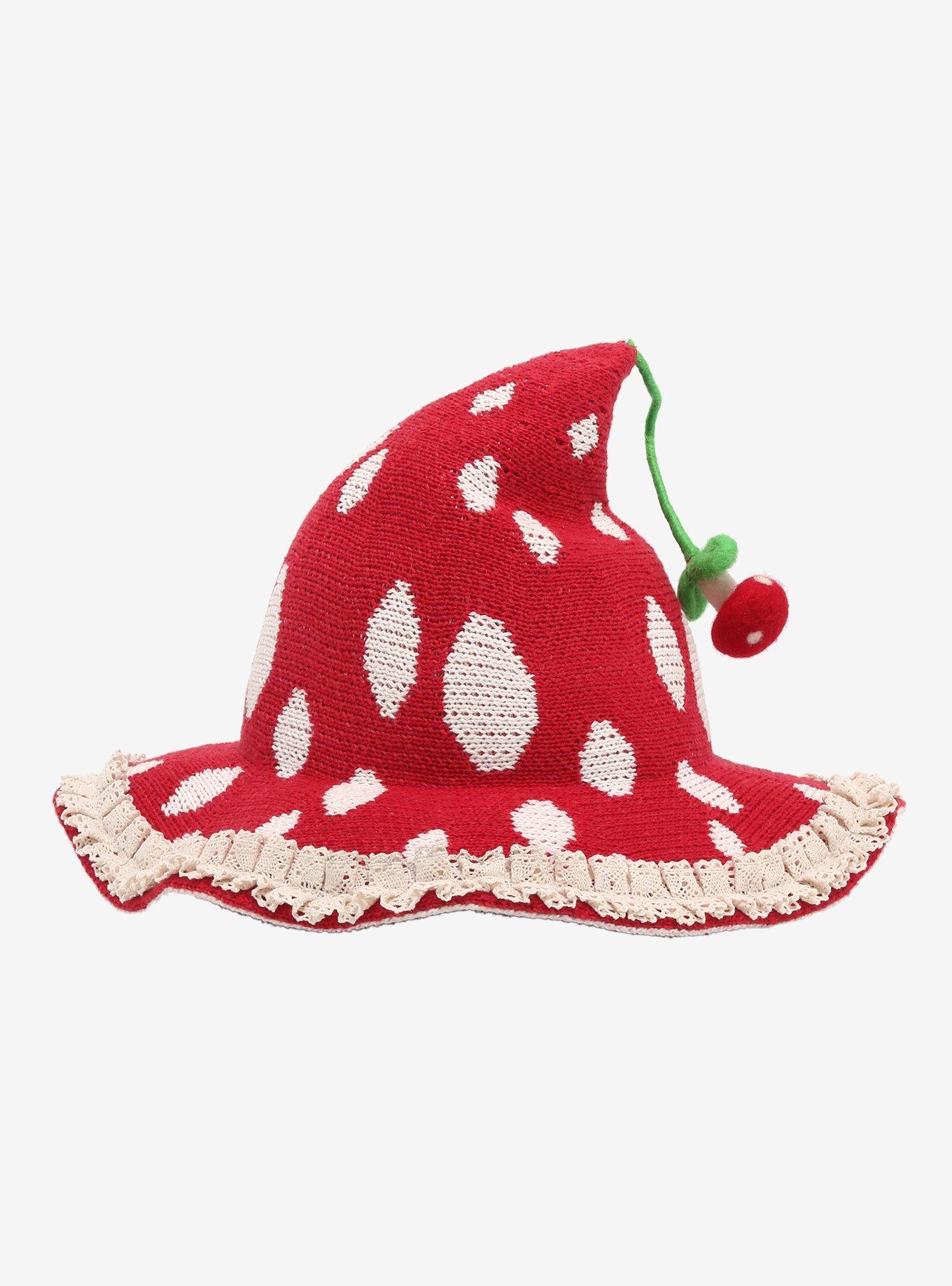 Mushroom Cottage Witch Hat, , alternate