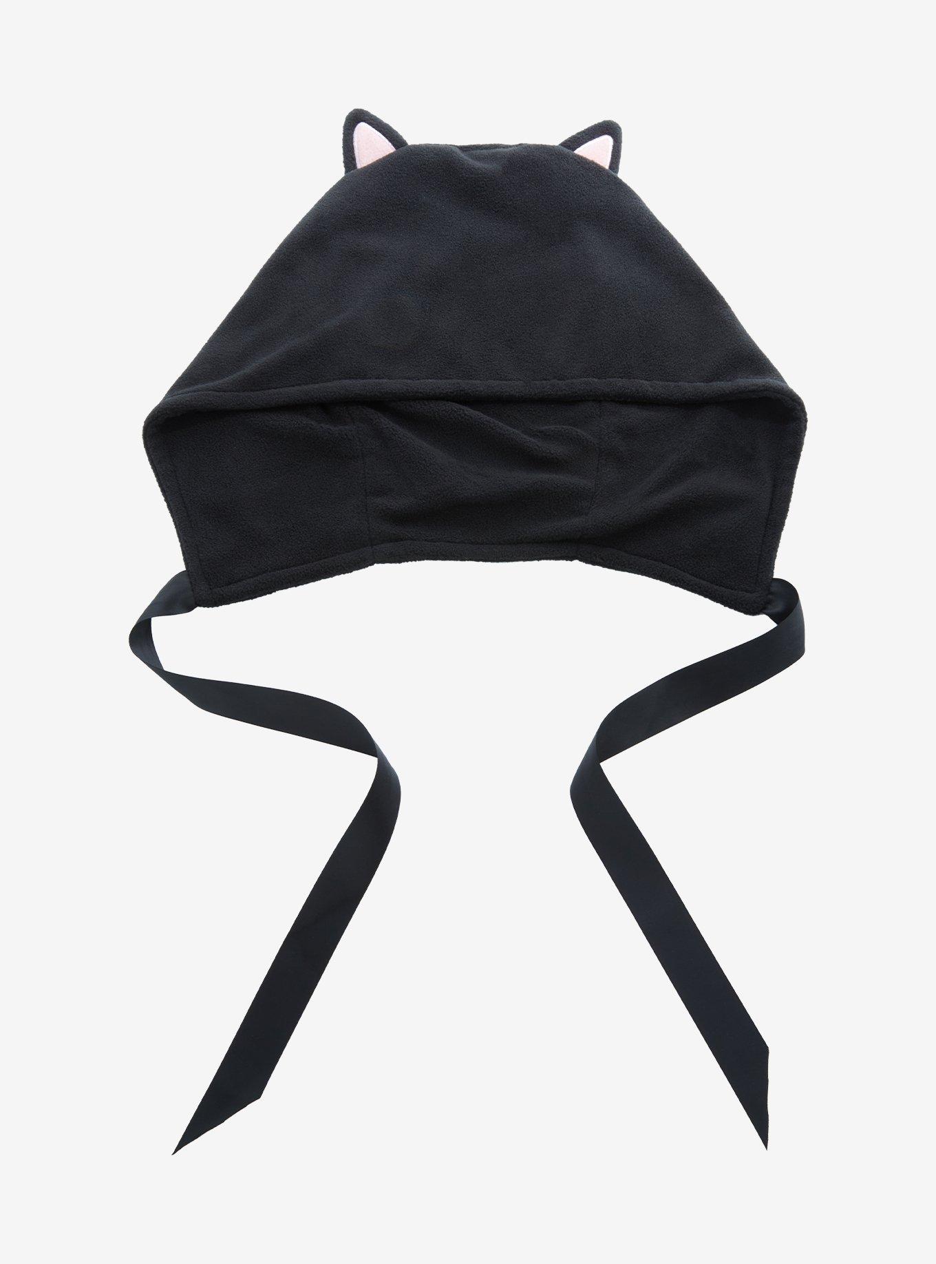 Black Cat 3D Ear Hood, , alternate