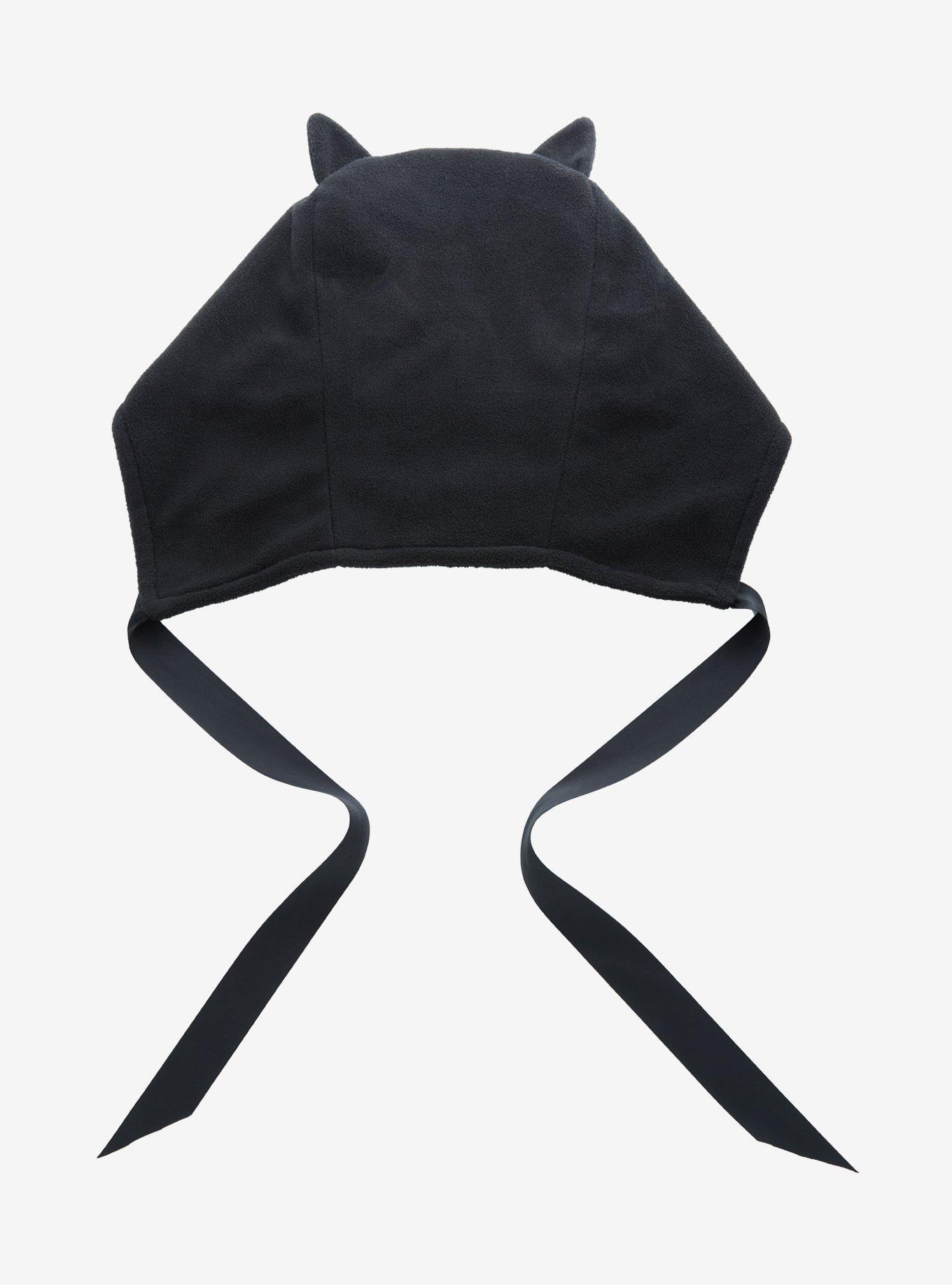 Black Cat 3D Ear Hood, , alternate