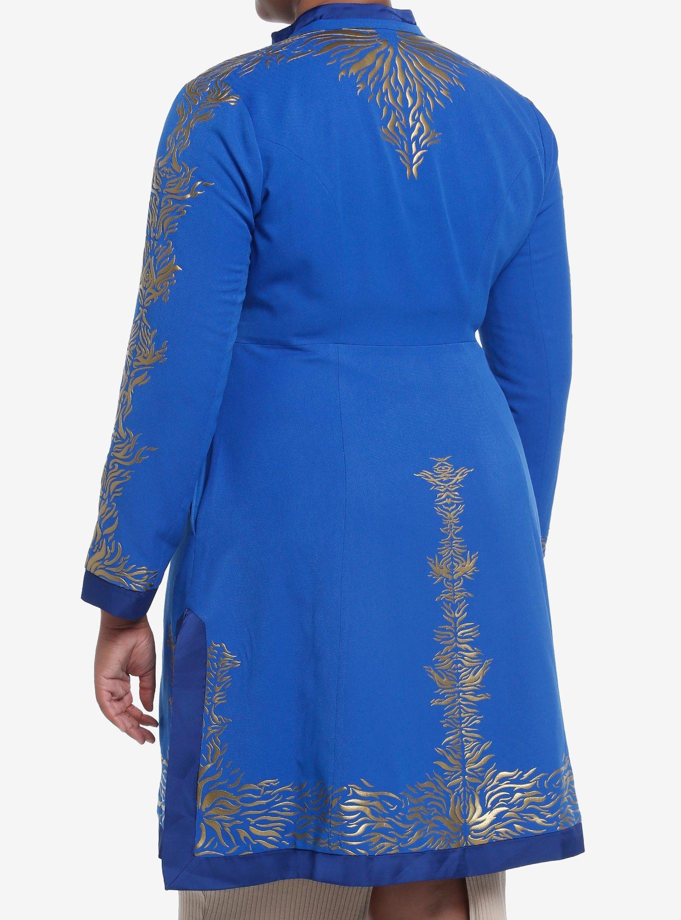 Shadow And Bone Alina Kefta Coat Plus Size, BLUE, alternate