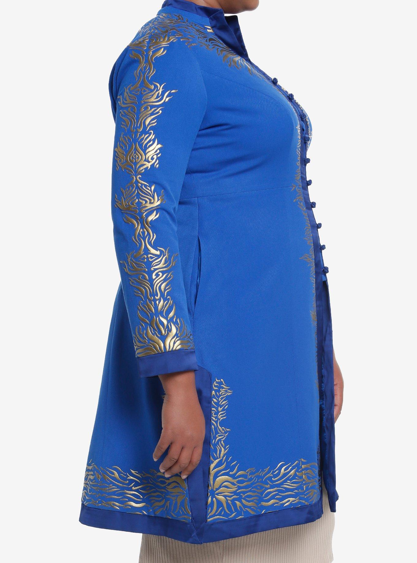 Shadow And Bone Alina Kefta Coat Plus Size, BLUE, alternate